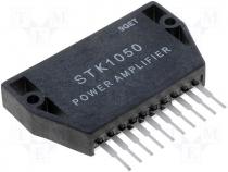 Integrated circuit, 1chan audio pwr amplifier 50W SIP10