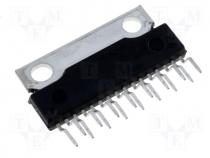 Integrated circuit, power amplifier 2x12W 24V 6A SQL16