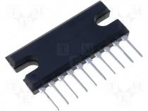 Integrated circuit, pwr amplifier 2x6W/8E 32V 1