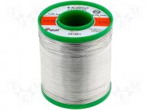 Solderwire, lead free, with copper addition 0,7mm/1,0kg