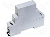 Box for DIN rail mounting 17x71x90mm