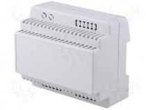 Enclosure for DIN rail mounting X 91mm Y 105mm Z 60mm ABS