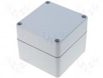 ABS plastic enclosure ABS 80x82x65mm gray cover