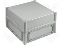 Fibox enclosure EURONORD EK 280x280x180 cover grey