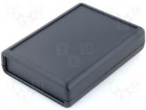 ABS plastic enclosure 92x66x21mm black