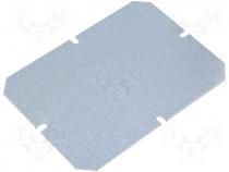 Mounting plate, 108x108 for enclosure TEMPO TA1313