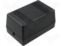 Enclosure for power supply 65x79x130mm black