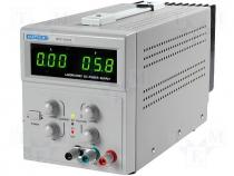 Power supply, adjustable voltage and current 0-30V/5A