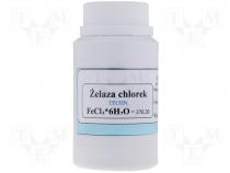 Chemical agent etcher, ferric chloride, plastic container, 125g