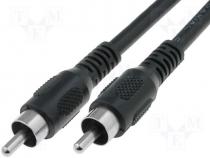 Cable, plug RCA - plug RCA, 1,5m