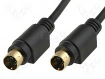Cable, plug SVHS - plug SVHS, 10m