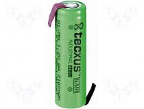 Rechargeable cell Ni-MH 1,2V 2100mAh AA Ready to use