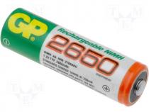 Rechargeable cell Ni-MH GP 1,2V 2650mAh