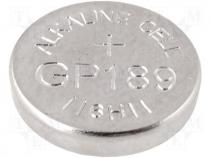 Alkaline coin battery 1,5V dia 11,6x3,0mm GP