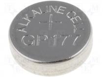 Alkaline coin battery 1,5V dia 6,8x2,6mm GP
