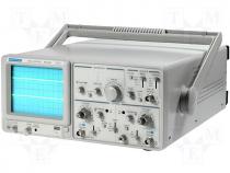 Analog oscilloscope, 2-channel for 40MHz