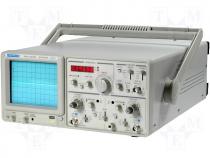 Analog oscilloscope, with frequency meter 40MHz