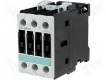 Contactor S0 9A 4kW coil 24V AC