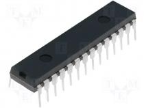 Int. circuit CPU 64k Flash 3,8k RAM 24I/O 48MHz PDIP28