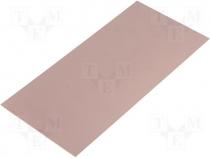 Copper clad board 1,5mm single sided