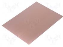 Copper clad board 1,0mm single sided