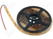 LED Light Ribbon 150 LED SMD 1 meter 12V yellow waterproof