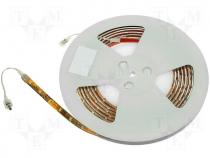 LED Light Ribbon SMD 5060 1 meter 12V waterproof warm white