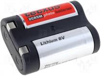 Lithium battery 6V 34x17x45mm Tecxus