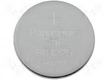 Lithium coin bat. BR1225 3V 48mAh dia12x2,5 Panasonic