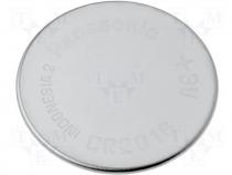 Lithium coin battery 3V 90mAh dia 20x1,6mm Panasonic