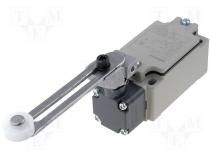 Limit switch, actuator adjustable 25- 89mm with roller
