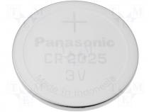 Lithium coin battery 3V dia. 20x2,5mm Panasonic
