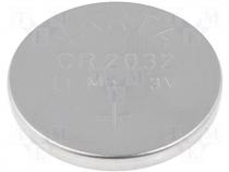 Lithium coin battery 3V 220mAh dia 20x3,2mm Varta