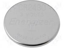 Lithium coin battery 3V dia 24x3,0mm
