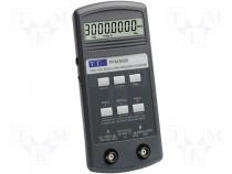 PFM3000 - RF frequency meter LCD 8,5 digit range 3Hz÷3GHz ~20h