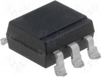 Optocouplers - Optocoupler single channel Out transistor 70V SMD6