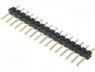  - Pin header pin strips male PIN 16 straight 2.54mm THT 1x16