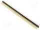 Pinhead - Pin header pin strips male PIN 100 straight 2.54mm THT 2x50