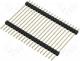  - Pin header pin strips male PIN 20 straight double deck THT