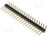 Pinhead - Pin header pin strips male PIN 20 angled 2.54mm THT 1x20