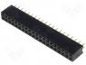 ZL262-40DG - Socket pin strips female PIN 40 straight 2.54mm 2x20 3A 30mΩ