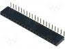 ZL263-20SG - Socket pin strips female PIN 20 angled 2.54mm THT 1x20 3A