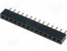ZL265-14SG - Socket pin strips female PIN 14 straight 2mm THT 1x14