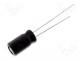  Low Impedance - Capacitor electrolytic low impedance THT 47uF 50V Ø6.3x11mm