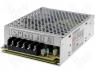 RS-75-15 - Pwr sup.unit pulse 75W Uout 15VDC 5A 88÷264VAC Outputs 1