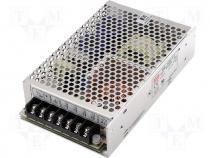 RS-100-15 - Pwr sup.unit pulse 105W Uout 15VDC 7A 88÷264VAC Outputs 1