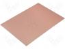 Cooper PCB - Board single sided 244mm 170mm aluminium 1.5mm copper 70um