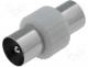  - Adaptors - Coupler straight coaxial 9.5mm plug both sides