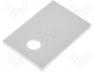  IC - Thermally conductive pad ceramic TO220 L 12mm W 18mm D 1.5mm