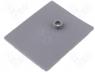 Thermally conductive pad silicone SOT93/TOP3 0.4K/W L 24mm